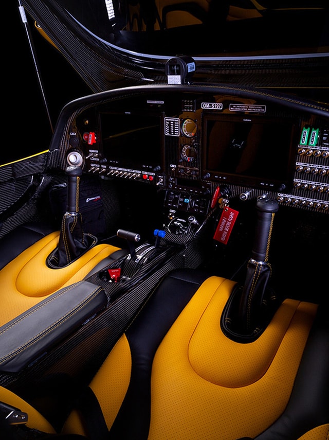 Bristell NG5 cockpit interior