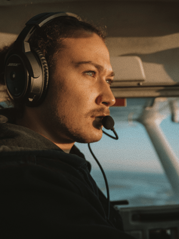 Pilot training portrait